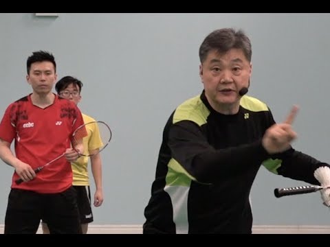 Badminton-The Must Tactical Skills in Doubles (2) How To Help Rear Court Player