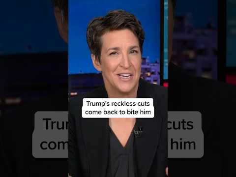 Trump's reckless cuts come back to bite him