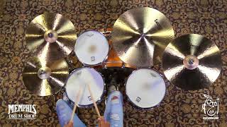 Video thumbnail for Zildjian 17" K Sweet Crash Cymbal - 1150g (K0703-1011318M) by Memphis Drum Shop