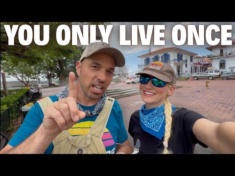 American VanLife Couple on the TRIP OF A LIFETIME (Casco Viejo, Panamá)