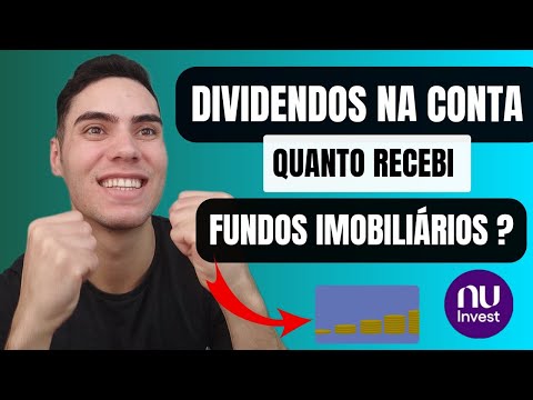 Recebi DIVIDENDOS dos FUNDOS IMOBILIÁRIOS !
