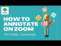 How to Annotate on Zoom | Evergreen