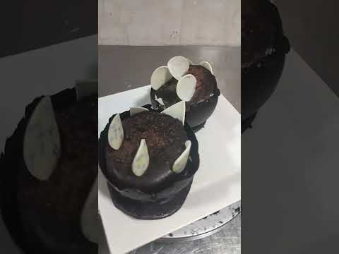 Chocolate truffles cake white calbut chocolate