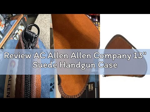 Review AC Allen Allen Company Daytona Soft Rifle Case - Padded Endura Gun Case with 4 Accessory Pock