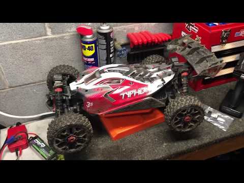 Arrma typhon Upgrades and what I have done to it so far.