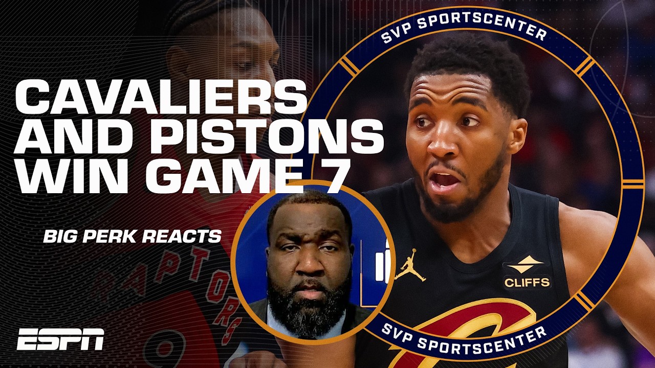 GAME 7 REACTIONS 🍿 Cavaliers & Pistons advance to the 2nd Round to finalize semifinals | SC with SVP