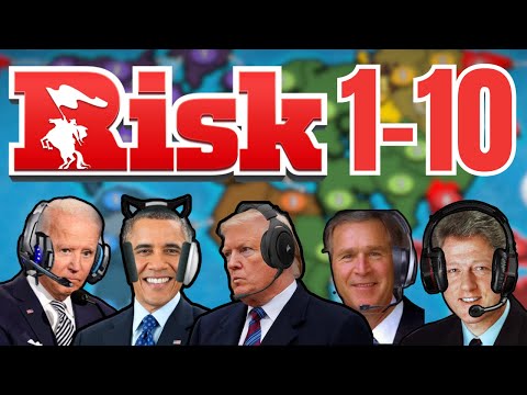US Presidents Play Risk: Global Domination (Parts 1-10)