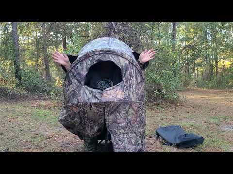 Ameristep 1 man chair blind review.