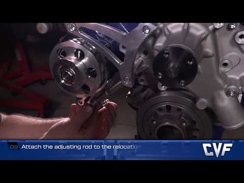 Small Block Ford Serpentine Kit Install CVF Racing