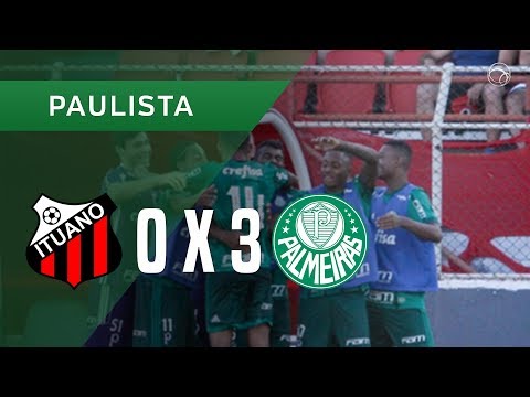 ITUANO 0 X 3 PALMEIRAS - 11/03 - PAULISTA 2018