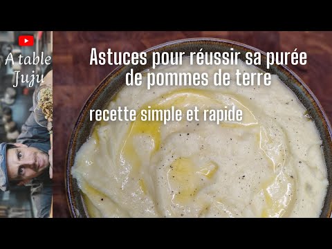 comment faire un purée de pomme de terre - Recette facile et délicieuse
