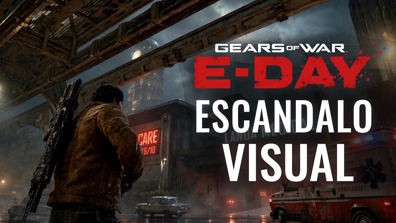 ANÁLISIS GEARS OF WAY E-DAY ¿MERECE LA PENA? ES UN ESCÁNDALO VISUAL Y GRAFICO