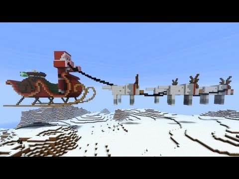24th December - Santas Sleigh Minecraft Map