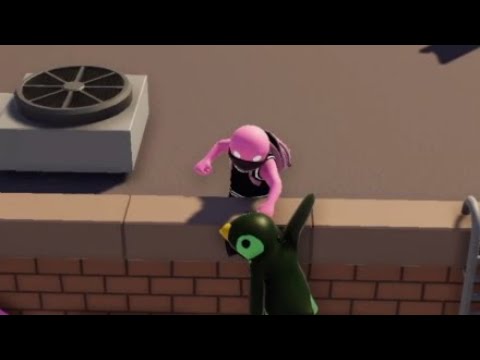 Gang Beasts Funny and Brutal Knockouts