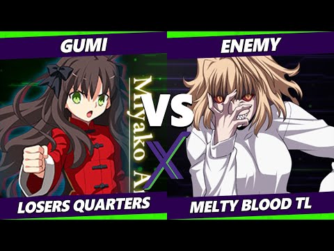 F@X 432 Losers Quarters GUMI - (Miyako) Vs Enemy (Red Arcueid, Hisui, Vlov) Melty Blood: Type Lumina
