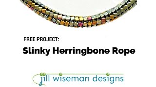 FREE Project: Slinky Herringbone Rope