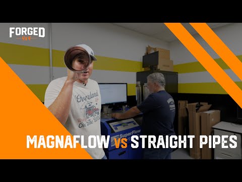 Straight Pipes vs Magnaflow Straight Through Muffler, Which is better?