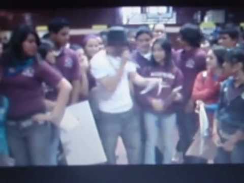 Party Rock Shuffling at San Juan Middle School with 107.9 MIX FM