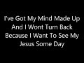 I Ve Got My Mind Made Up With Karaoke Lyrics In A