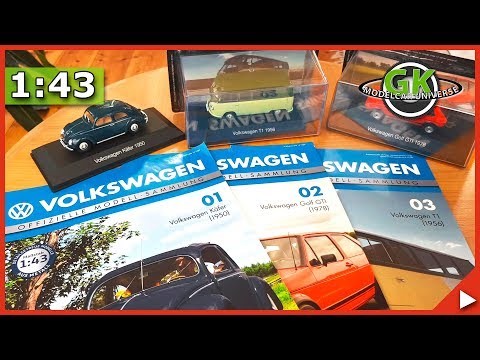 Legendäre Klassiker der Volkswagen Automobilgeschichte von De Agostini