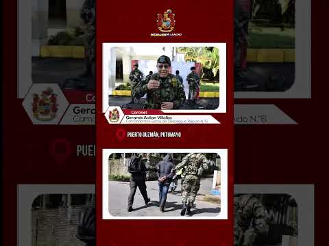 Golpe a estructura armada en Puerto Guzmán: dos capturados y material de guerra incautado
