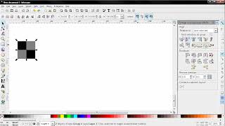 Create Checkerboard Graphic - Inkscape tutorial