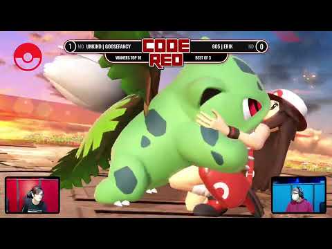 Code Red: LUA4 Winners Quarters - GooseFancy (Pokemon Trainer) Vs. Erin (ROB, Mii Swordfighter) SSBU