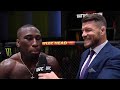 Tresean Gore Octagon Interview | UFC Vegas 63
