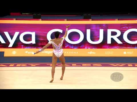 COUROUBLE Aya (BEL) - 2019 Rhythmic Worlds, Baku (AZE) - Qualifications Clubs