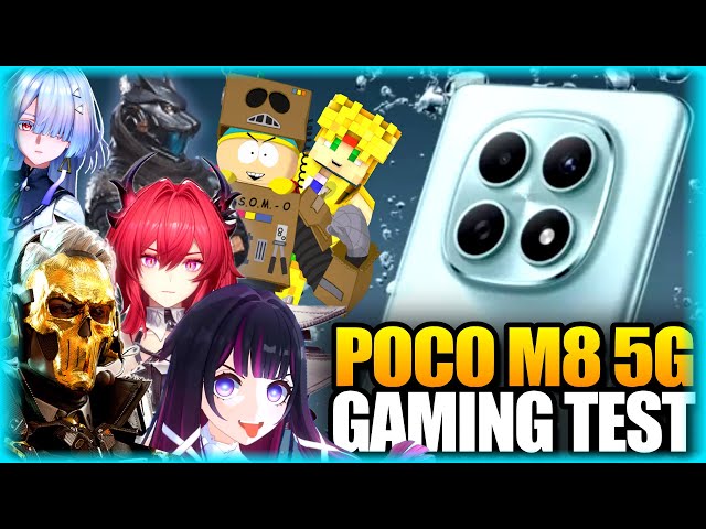 Vídeo relacionado con XIAOMI POCO M8 5G Smartphone de 8+512GB Negro Pantalla de 6,77" 120Hz