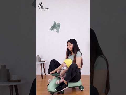 R for Rabbit Iya Iya Dino swing car for Kids Inbuilt Music With Light