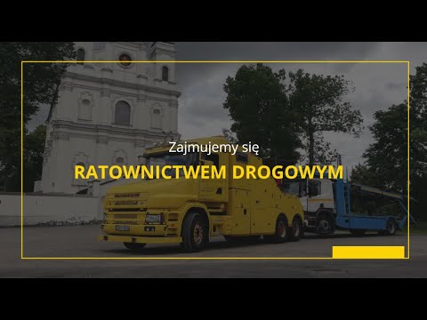Truck Service Sikora.Pomoc Drogowa Holowanie Pojazdów Osobowych, Ciężarowych i Maszyn - video