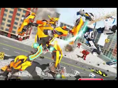 Air Robot Shark – Flying Robot Transforming Games