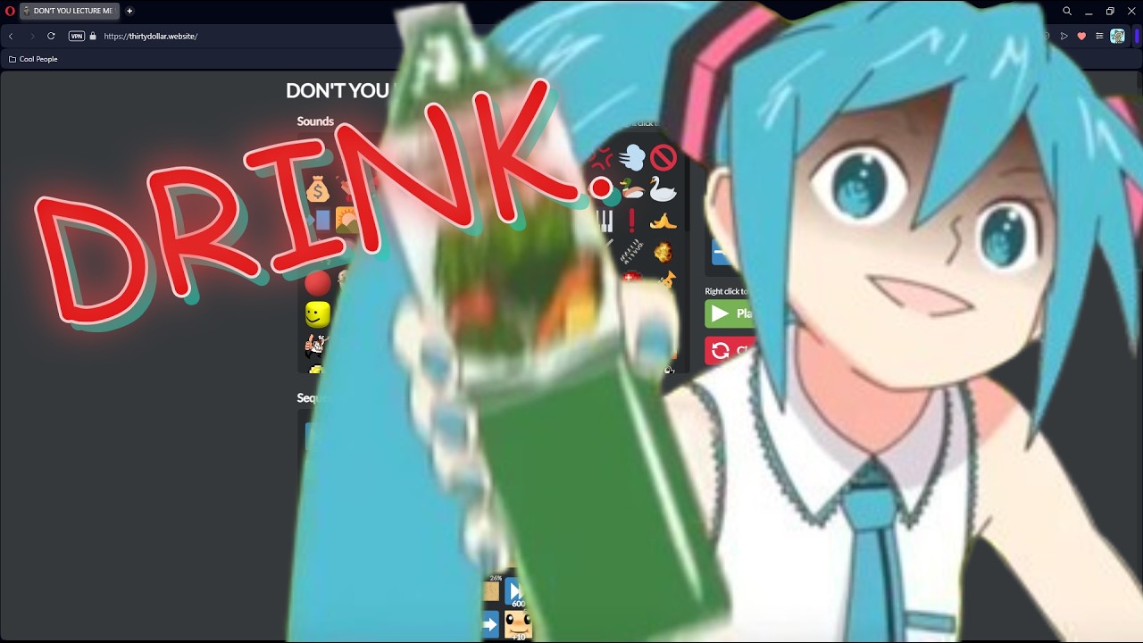 PoPiPo Meme Tribute [Miku Hatsune ~ Vegetable Juice Dance]