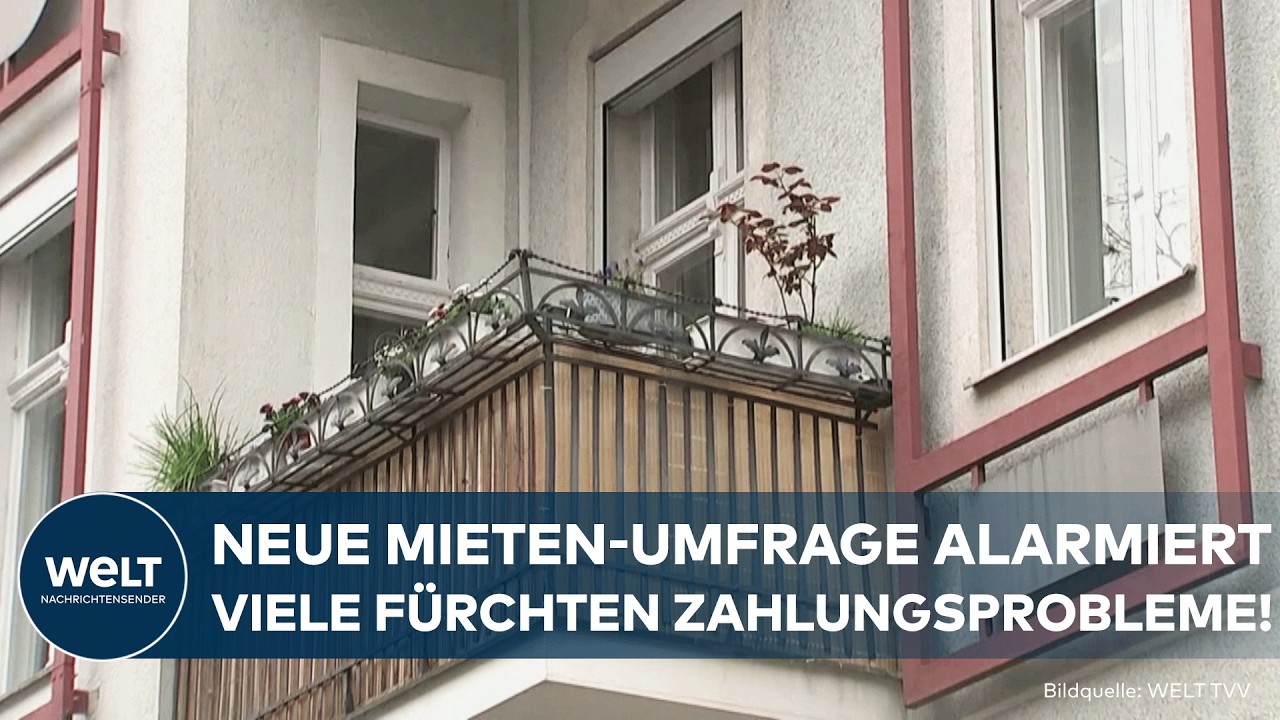 MIETEN IN DEUTSCHLAND: Fast jeder Dritte fürchtet Zahlungsprobleme – Mieterbund schlägt Alarm!