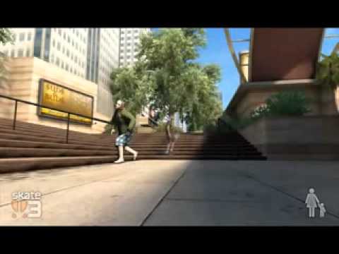 Skate 3 Crazy Taser Granny!!