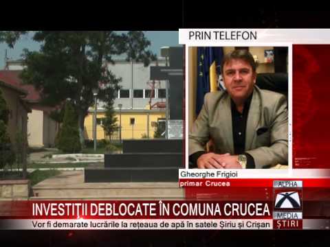 INVESTITII DEBLOCATE IN COMUNA CRUCEA