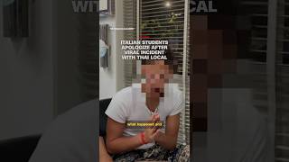 Download lagu Italian students apologize after viral incident with Thai local mp3