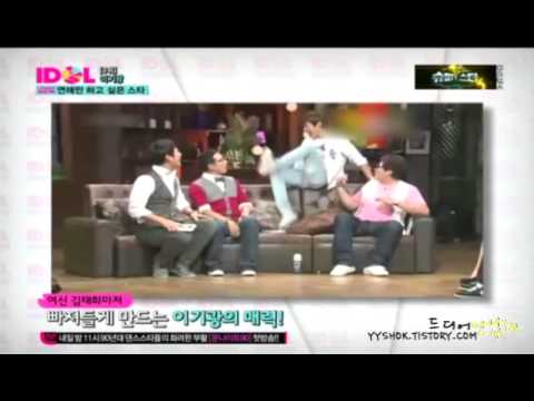 111002 GiKwang Idol Chart Most Loveable Star 3위