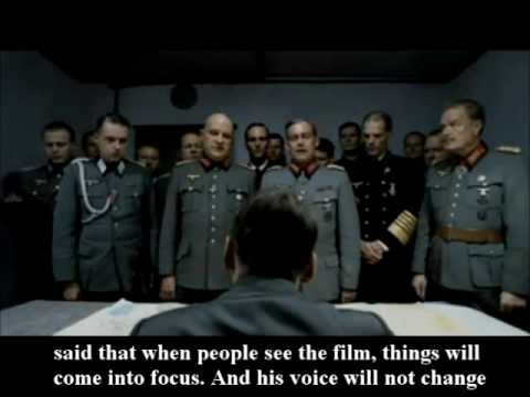 Hitler hears about Banes voice in The Dark Knight Rises