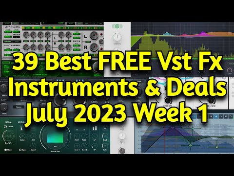 39 Best New FREE VST Plugins, Vst Instruments, Sample Packs & Best Plugin Deals - July 2023 Week 1
