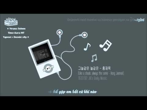 [Vietsub+Kara] 160102 JK's Daily Music on Twitter - Like a shade, always the same (Hong Jaemok)