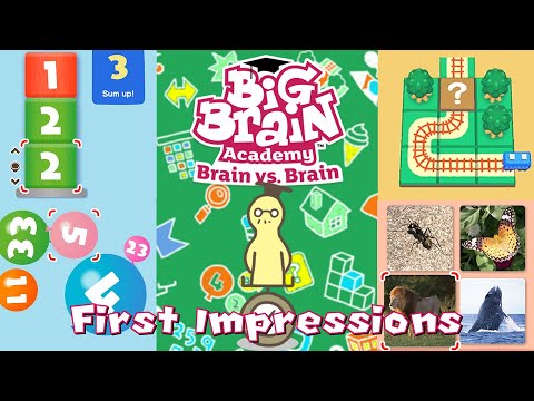 Big Brain Academy: Brain vs. Brain (Nintendo Switch) First Impressions