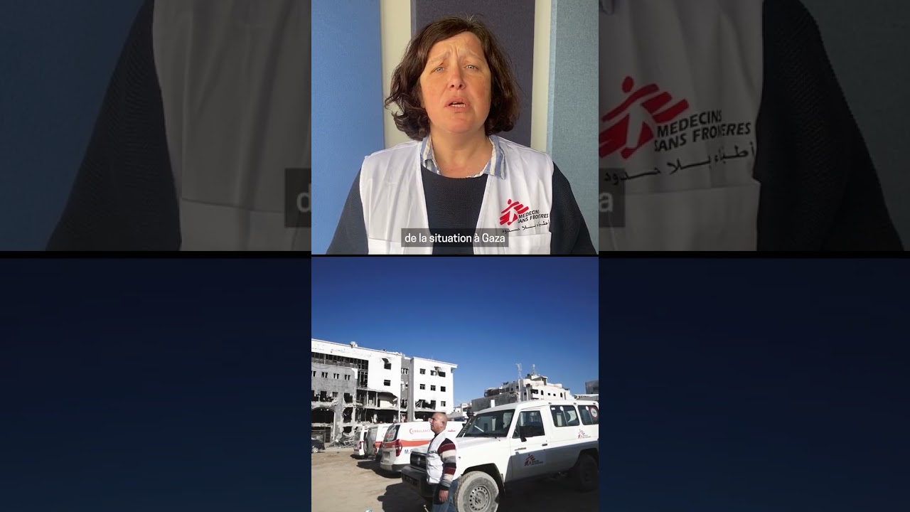 Claire Nicolet, coordinatrice des urgences MSF à Gaza