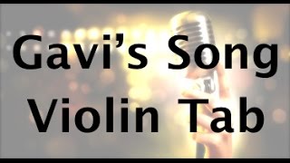 Learn Gavi's Song by Lindsey Stirling on Violin  - How to Play Tutorial