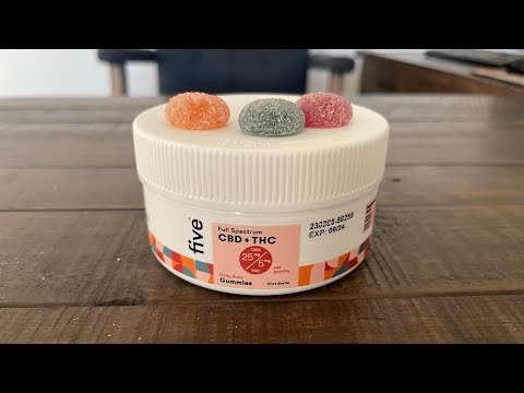 Did Five CBD + THC Gummies Give Me A Buzz? My Review and Experience