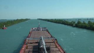 preview picture of video 'Great Lakes Sailing - St.Clair & Detroit Rivers HD time-lapse'