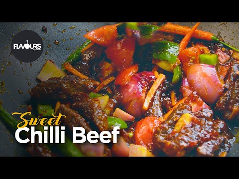 Sweet Chilli Beef | Restaurant Style Chilli Beef Recipe
