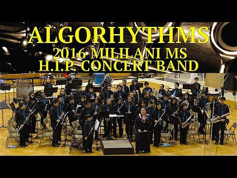 Algorhythms | Mililani MS H.I.P. Concert Band | 2016 CDBF North POB | MultiCam