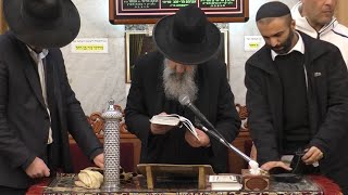 הרב בן ציון מוצפי שליט"א קריאת המגילה מוסאיוף ליל פורים אדר תשפ"ג